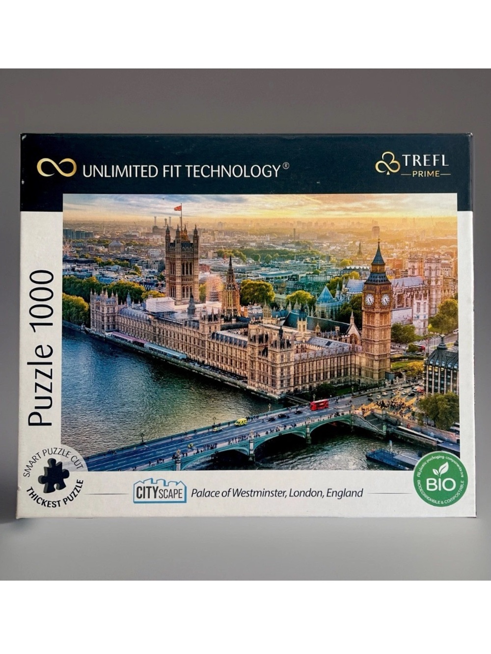 Trefl Palace of Westminster & Cityscape London, England 1000pc Jigsaw Puzzle